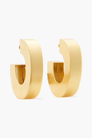 KATE SPADE NEW YORK Goldfarbene Creolen