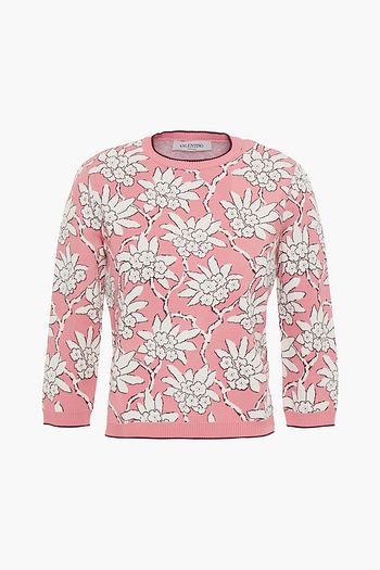 VALENTINO Pullover aus Jacquard-Strick