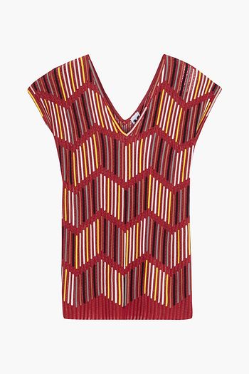 M MISSONI Ribbed-knit top