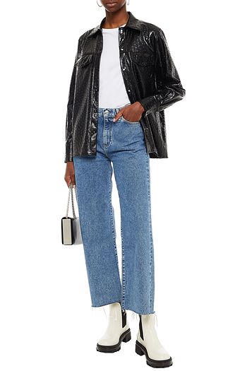 MSGM Mules aus Leder