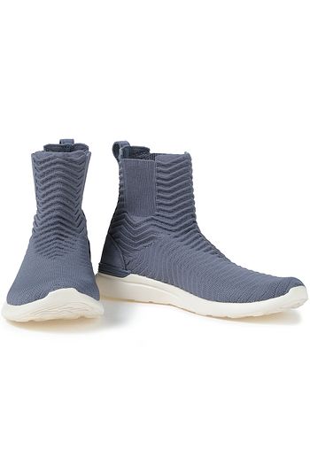 APL® ATHLETIC PROPULSION LABS TechLoom Chelsea ribbed mesh high-top sneakers