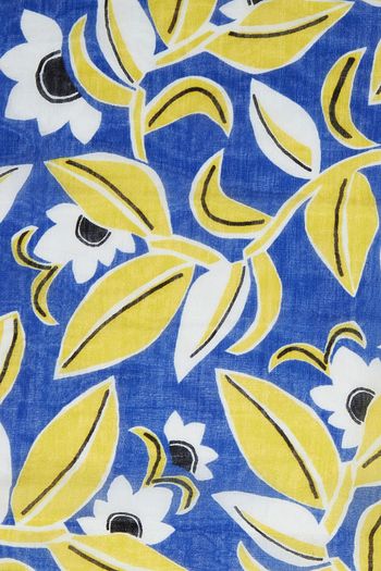WEEKEND MAX MARA Tullia frayed floral-print cupro-blend gauze scarf