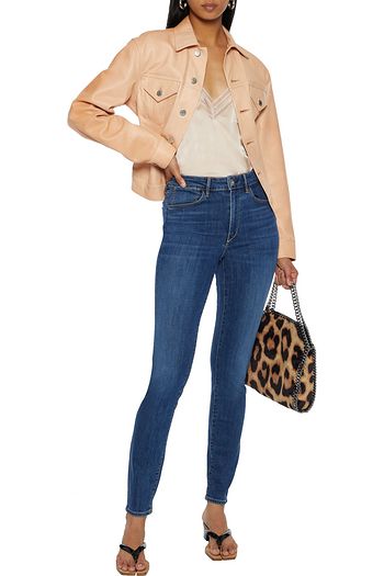 3X1 W3 Channel Seam high-rise skinny jeans