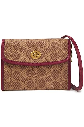 COACH Portemonnaie aus Kunstleder mit Logoprint