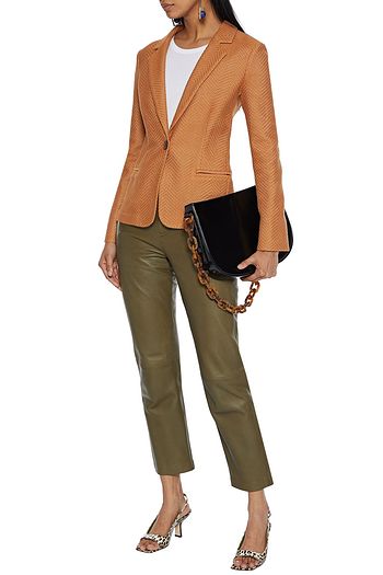 MISSONI Crochet-knit cotton blazer