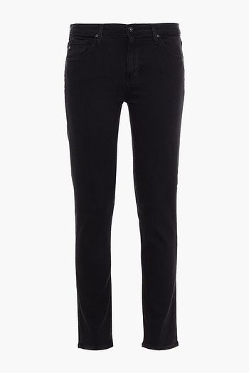 AG JEANS Mid-rise slim-leg jeans