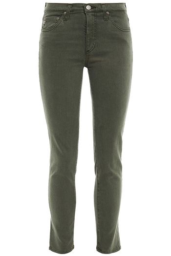 AG JEANS Mid-rise slim-leg jeans