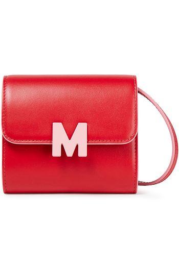 MSGM Printed leather shoulder bag