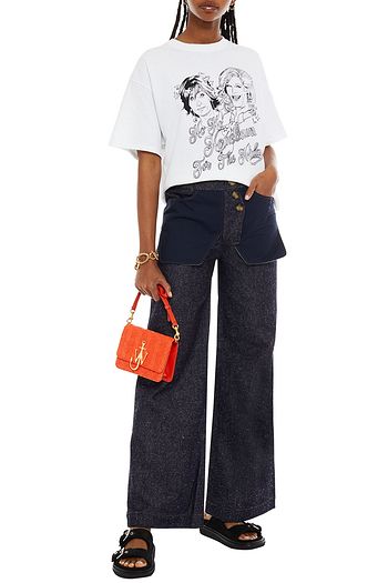 JW ANDERSON T-Shirt aus Baumwoll-Jersey mit Print