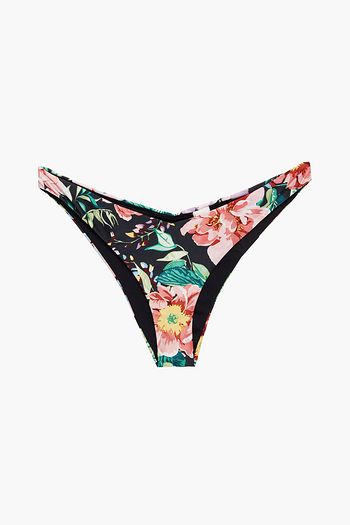 ZIMMERMANN Floral-print low-rise bikini briefs