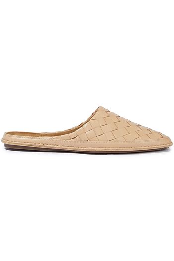 VINCE. Freeman basketweave leather slippers