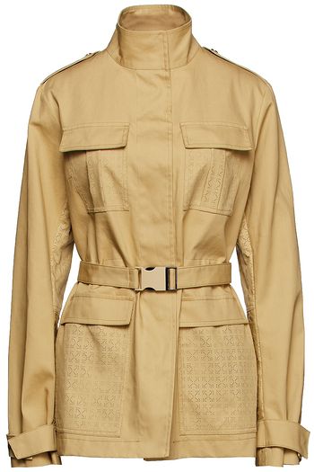 OFF-WHITE™ Belted cotton jacket