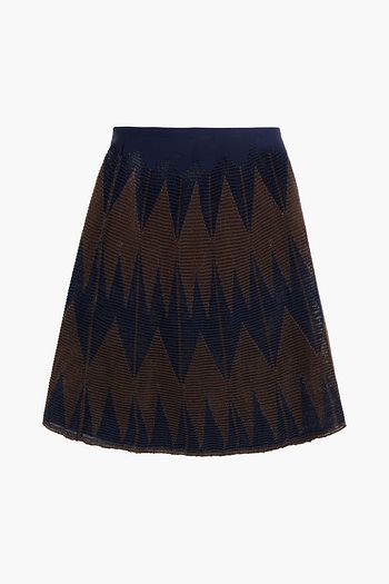 ALAÏA Crochet-knit mini skirt