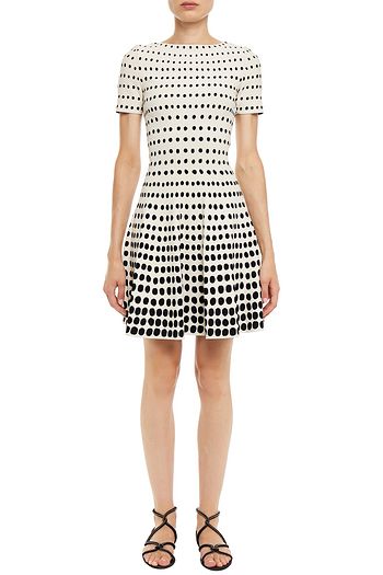 ALAÏA Jacquard-knit mini dress