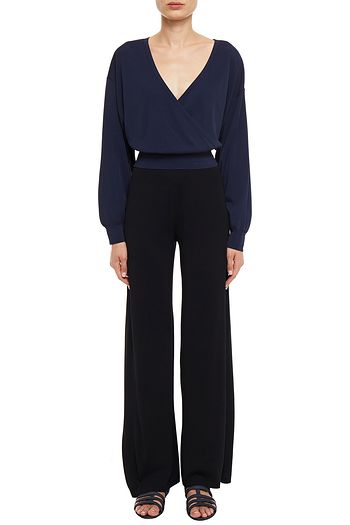 ALAÏA Cropped stretch-knit sweater