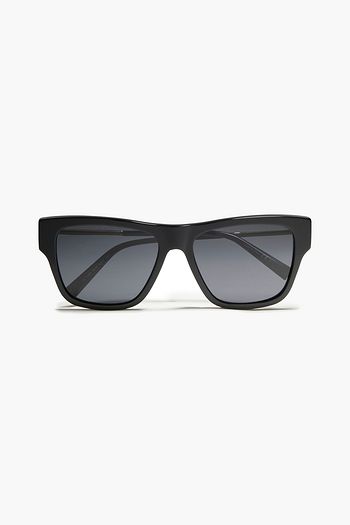 GIVENCHY D-frame gold-tone and acetate sunglasses