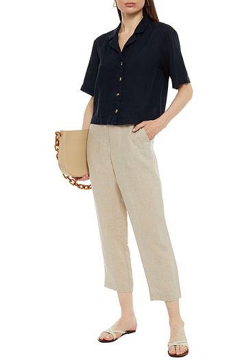 STATESIDE Slub linen shirt