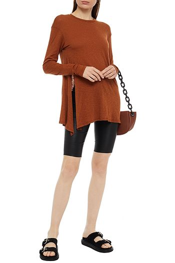 STATESIDE Slub Supima cotton-jersey top