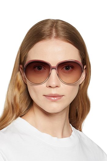 GIVENCHY D-frame acetate sunglasses