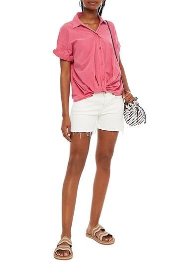 STATESIDE Twisted cotton shirt