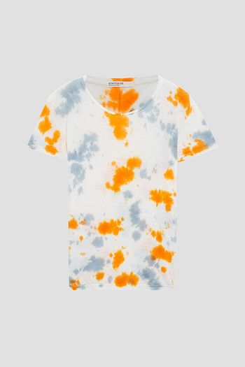 STATESIDE Tie-dyed Supima cotton-jersey T-shirt