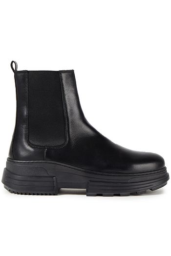 SAMSØE Φ SAMSØE Leather platform ankle boots