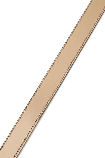 ALAÏA Metallic leather belt