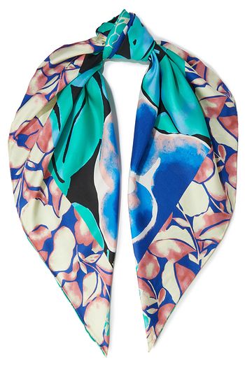 DIANE VON FURSTENBERG Jella printed silk-twill scarf