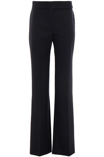 ALEXANDRE VAUTHIER Wool-crepe bootcut pants