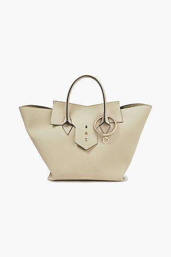 SARA BATTAGLIA Toujours pebbled-leather tote