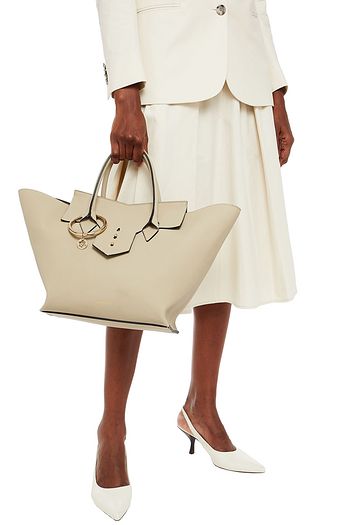 SARA BATTAGLIA Toujours pebbled-leather tote