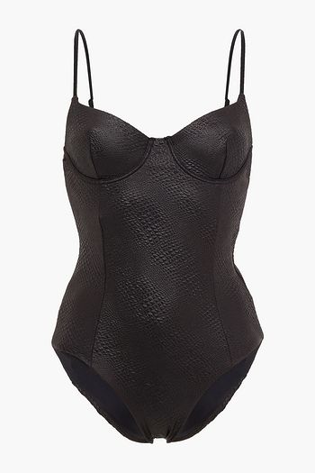 ONIA Chelsea embossed swimsuit