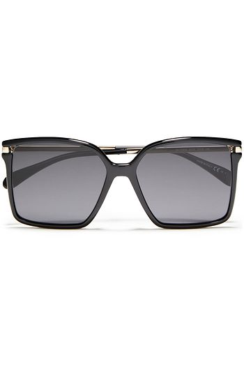 GIVENCHY Square-frame acetate and gold-tone sunglasses