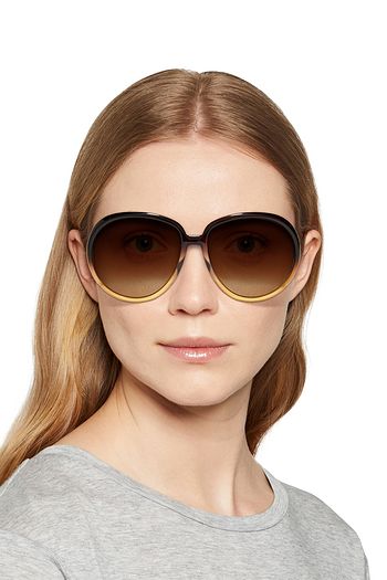 GIVENCHY D-frame acetate sunglasses