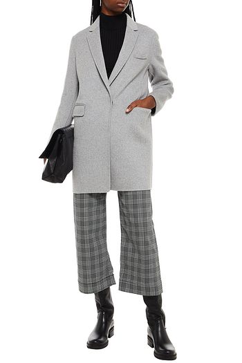 MAJE Galami wool-blend felt coat