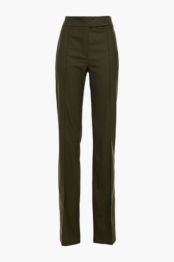ALEXANDRE VAUTHIER Wool-blend twill straight-leg pants