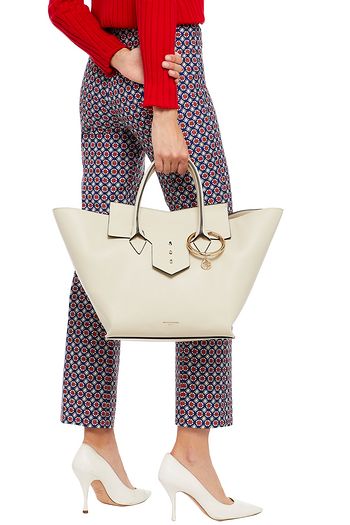 SARA BATTAGLIA Toujours pebbled-leather tote