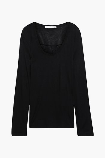 ALEXANDERWANG.T Slub jersey top
