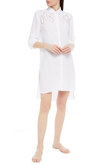 VIX PAULA HERMANNY Cutout voile dress