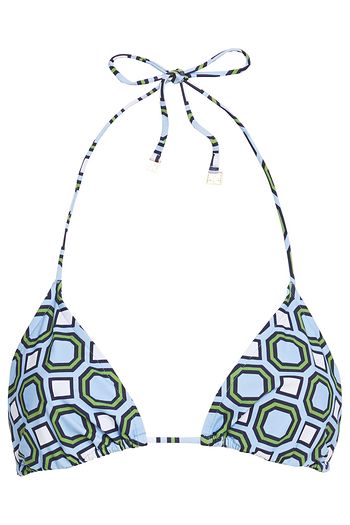 TORY BURCH Geo Triangel-Bikini-Oberteil mit Print