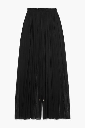ELENA MAKRI Tegea pleated silk-tulle pants