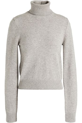 MICHAEL KORS COLLECTION Rollkragenpullover aus meliertem Kaschmir
