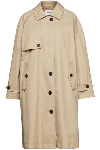 FRAME Cotton-gabardine trench coat