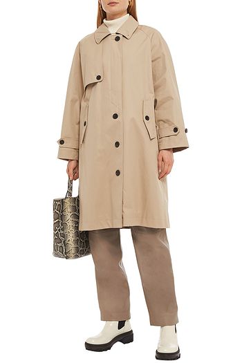 FRAME Cotton-gabardine trench coat