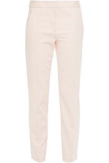 TORY BURCH Vanner Hose mit schmalem Bein aus einer Baumwollmischung