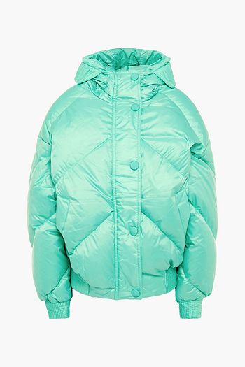 IENKI IENKI Dunlope quilted shell hooded down jacket