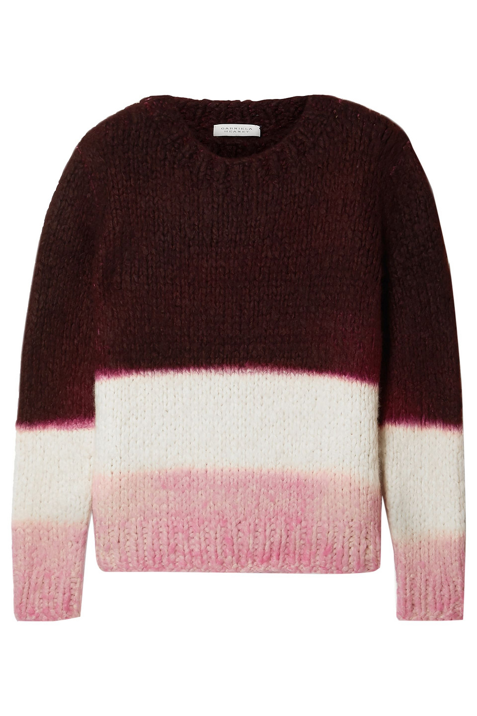 Woman Lawrence Color-block Cashmere Sweater