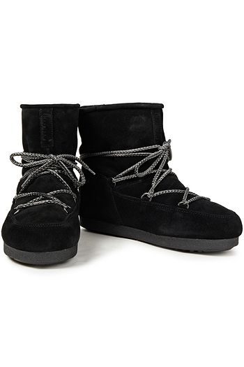 MOON BOOT Far Side suede snow boots