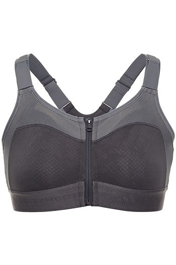 ADIDAS BY STELLA MCCARTNEY Paneled mesh and printed stretch sports bra