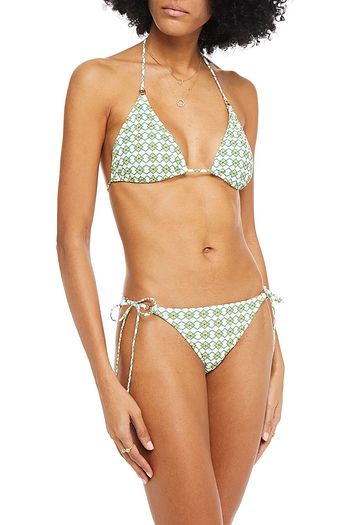 TORY BURCH Printed low-rise bikini briefs